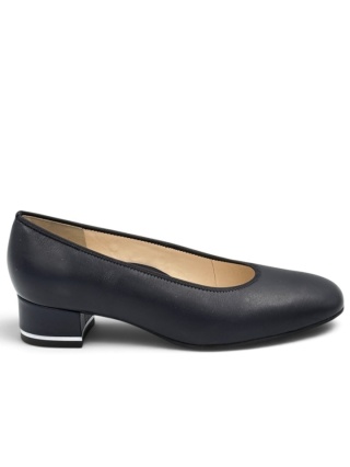 Buty damskie Ara 12-11838 02H Graz czółenka granatowe, tęgość H