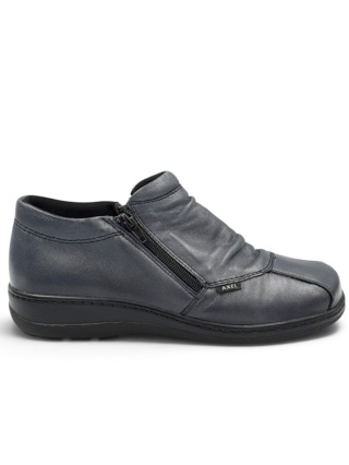 Buty damskie Kosela AXEL 4158 marine gold, na wysokie podbicie, tęgość K