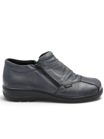 Buty damskie Kosela AXEL 4158 marine gold, na wysokie podbicie, tęgość K