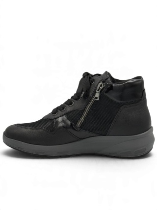 Buty damskie na tęgie stopy Waldlaufer M-Tonia 831802 502 001 czarne, tęgość M-N