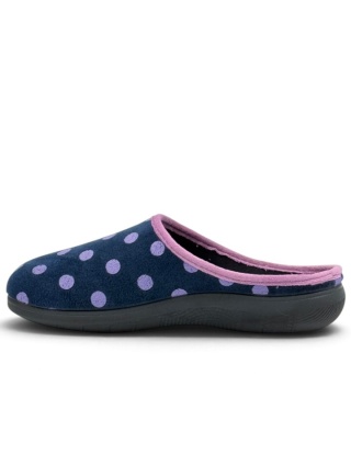 Damskie kapcie Inblu EC000090 granatowe, tęgość G