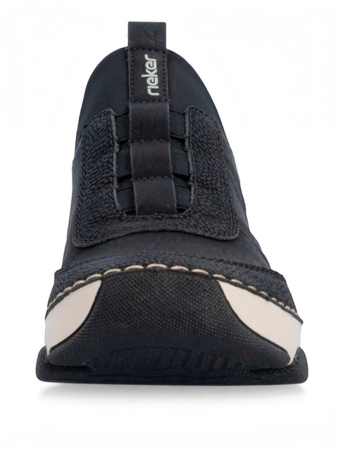 przód buta Rieker 45975-00 czarne
