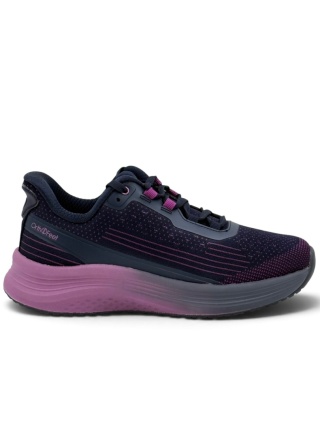 Sportowe buty damskie Orthofeet 87203 granatowe, tęgość H
