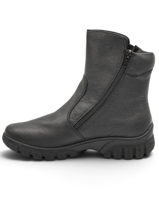 Botki damskie zimowe Rieker Z7263-00 czarne, tęgość G