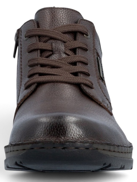 Buty męskie Rieker 05309-25 brązowe zimowe, regulowana tęgość G-H, membrana