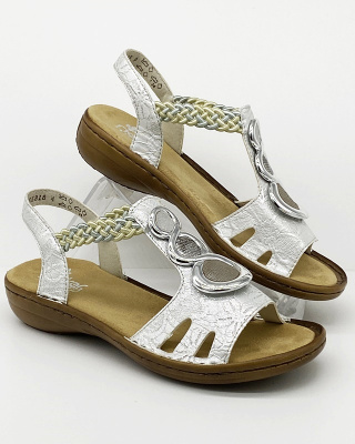 608T8-81 Rieker sandały damskie