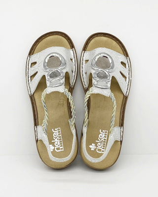 608T8-81 Rieker sandały damskie