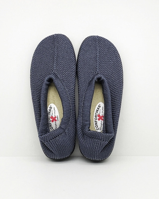 Codeor Confortina CUG Unisex - szare, szerokie buty zdrowotne, Tęgość K