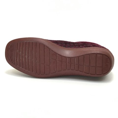 Kapcie bambosze Dr Brinkmann 350021 41-bordo