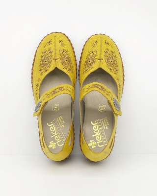 N1686-68 Rieker skórzane półbuty