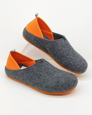 Pantofle domowe Dr Brinkmann 340296 62-neonorange