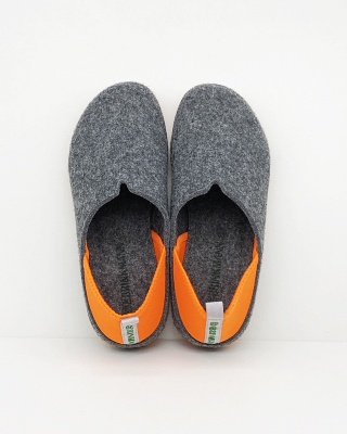 Pantofle domowe Dr Brinkmann 340296 62-neonorange