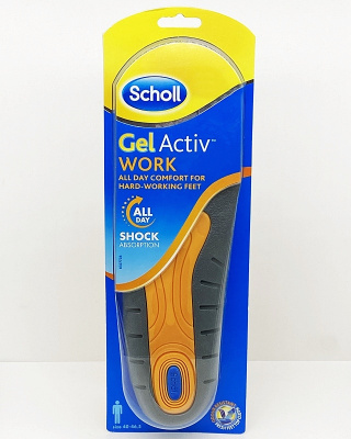 Scholl Gel Activ - wkładki do obuwia do pracy