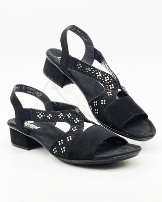 V6216-00 Rieker eleganckie damskie sandałki