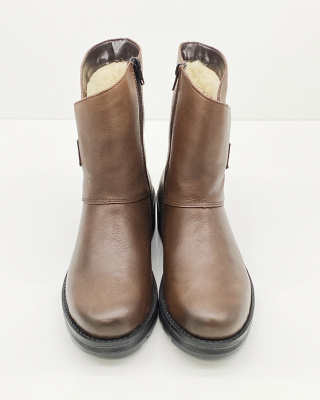 X0584-24 buty Rieker, bardzo wygodne botki, tęgość F1/2