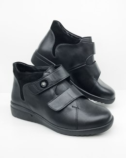 Zimowe buty na szerokie i tęgie stopy 49504-00105 Solidus Maren Vitello, regulowana tęgość M-N-W