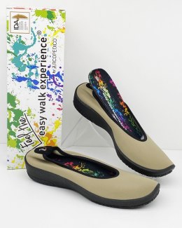 Arcopedico damskie buty Lolita Taupe Lycra 2261, tęgość H