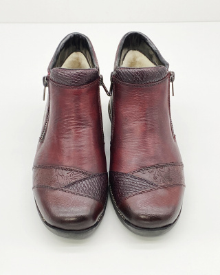 Buty Rieker 44281-35 trzewiki damskie, tęgość F1/2, wąskie