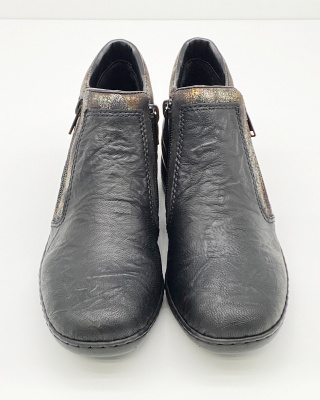 L4382-00 Rieker damskie wygodne trzewiki jesienne