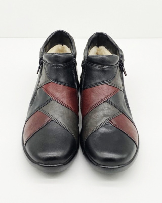 N2184-00 buty Rieker zimowe półtrzewiki, tęgość F1/2