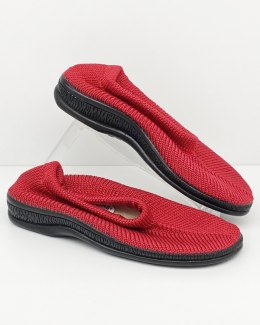 Szerokie obuwie zdrowotne Codeor Confortina Unisex CUR czerwone
