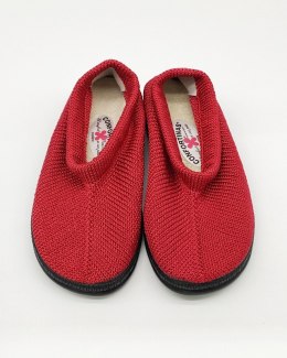 Confortina Codeor CUR Unisex, Szerokie buty zdrowotne, czerwone, tęgość K