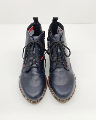 Y0843-14 buty Rieker, trzewiki damskie, tęgość F1/2