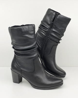 Y8983-00 buty Rieker, botki skórzane, tęgość F1/2