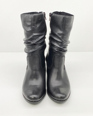 Y8983-00 buty Rieker, botki skórzane, tęgość F1/2