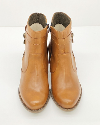 Z7670-24 buty Rieker, botki jesienne, tęgość F1/2