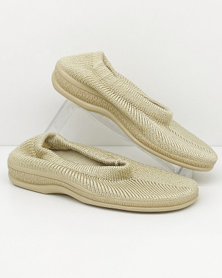 Szerokie półbuty zdrowotne Codeor Confortina Unisex CUBE beżowe