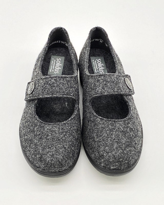 Zdrowotne kapcie damskie Solidus Kate 29066-20689, tęgość K