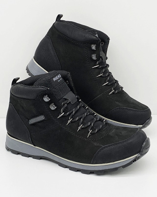 Męskie trzewiki Rieker F5710-00, MemoSoft, tęgośc H-J