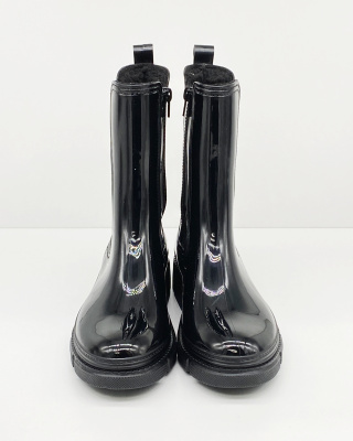 Ocieplane kalosze damskie Rieker P8551-00, tęgość G