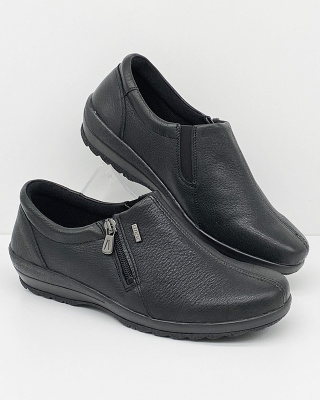 Półbuty skórzane damskie Alpina Vita K 8338-8, tęgość K