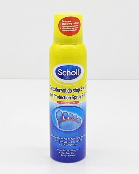 Scholl 3 w 1 dezodorant