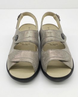 Szerokie sandały Solidus Therapo Damen 47015-30225, tęgość W, miękka wkładka