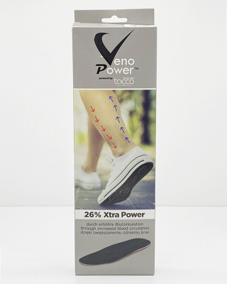 Tacco Veno Power - wkładki dla diabetyków wspomagające krążenie Xtra 26%