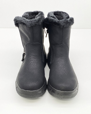 Wygodne zimowe botki Rieker X3461-00, tęgość G1/2