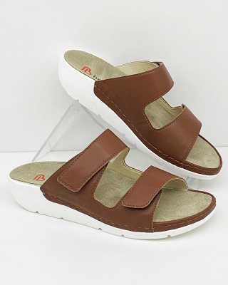 Klapki Berkemann 01466-441 Winona mocca, średnia tęgość H-J-K