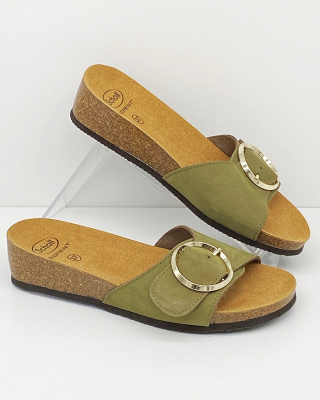 Klapki Scholl Amalfi Mule F29870, tęgość E-F