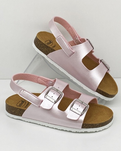 Dziewczęce sandałki Scholl Turtle pink, tęgość F