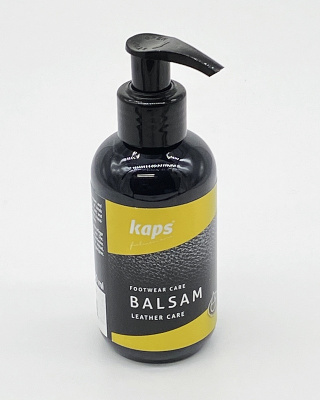 KAPS Balsam do obuwia i skór gładkich - 150ml czarny