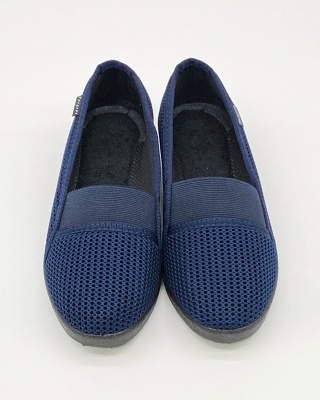 Półbuty zdrowotne Fargeot JOLINA marine, tęgość G