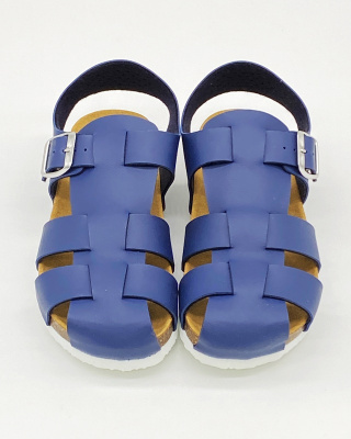 Scholl dziecięce sandałki Bat blue, tęgość F