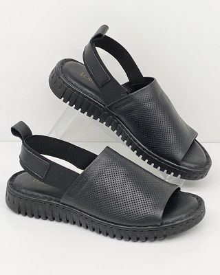 Skórzane damskie sandały Loretta Vitale 16014, tęgość G 1/2