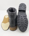 Szerokie buty damskie na zimę Solidus 61001-01081 KINGA, regulowana tęgość H-J-K