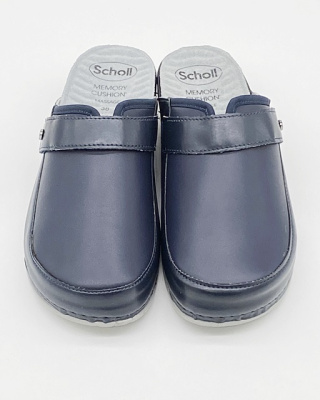 Masujące klapki damskie Scholl Alpha Centuari F30184 blue, tęgość G-H