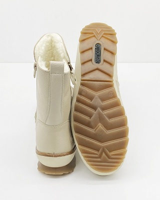 Skórzane botki damskie Remonte R8482-60, tęgość G 1/2