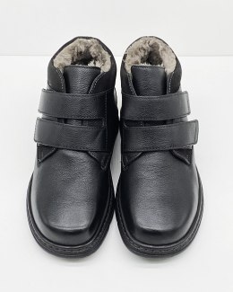 Szerokie zimowe buty męskie Solidus 82122-00578 Natura Stiefel, regulowana tęgość H-K